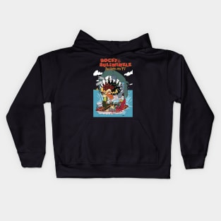 Rocky and bullwinkle Vintage Kids Hoodie